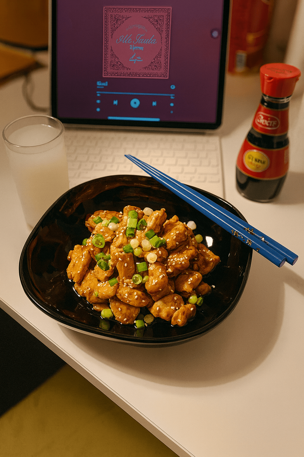 🍗 Teriyaki Tavuk (Efe’nin Hızlı Asya&nbsp;Tabağı)