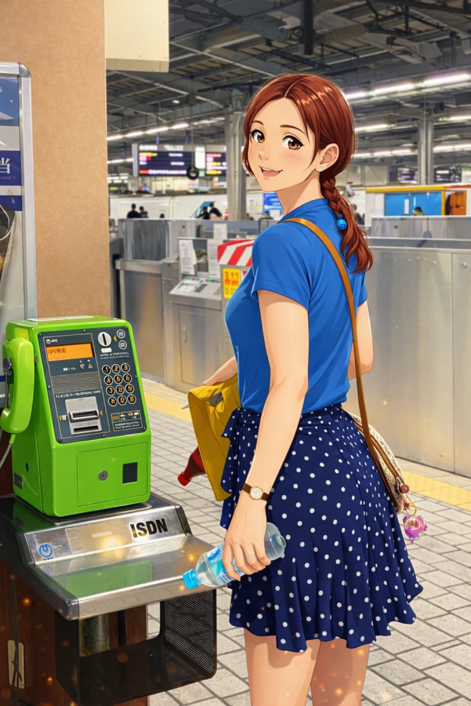 Ebru’nun meşhur Japonya telefonları ile çekilen animasyon tarzı fotoğraf