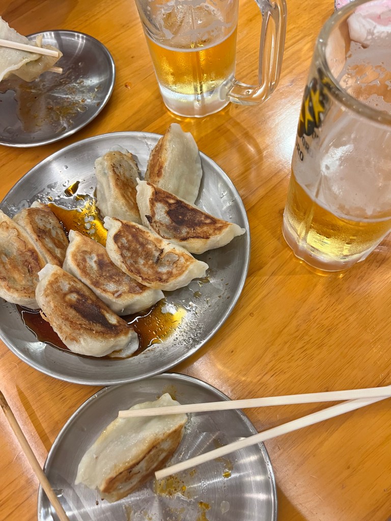 2026 Japonya yolculuğundan: Gyoza ve bira