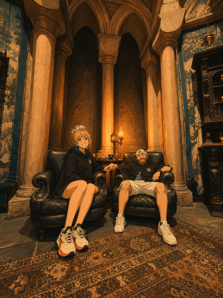 2026 Japonya yolculuğundan: Tokyo harry potter stüdyo koltuk portresi