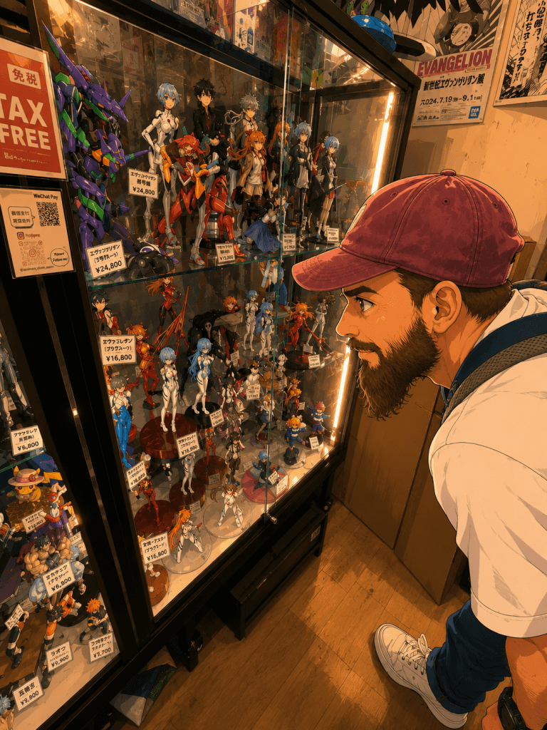 2026 Japonya yolculuğundan: Anime figürleri vitrini