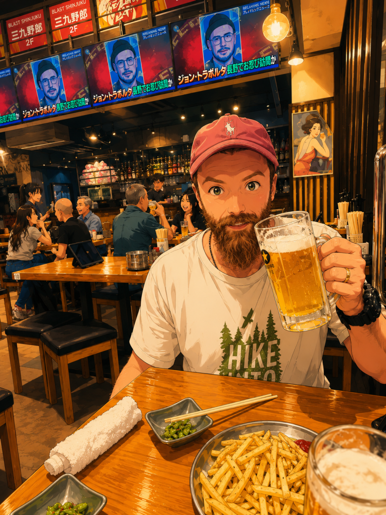 2026 Japonya yolculuğundan: Izakaya bira patates